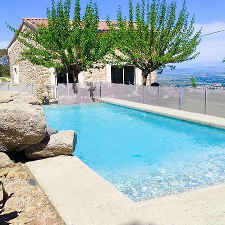 Villa Spacieuse -Vue Exceptionnelle- Piscine Saint-Romain-de-Lerps Exteriér fotografie