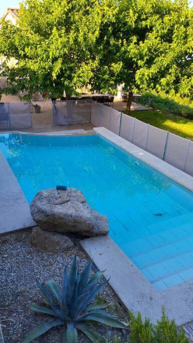 Villa Spacieuse -Vue Exceptionnelle- Piscine Saint-Romain-de-Lerps Exteriér fotografie