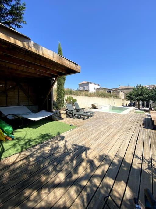 Villa Spacieuse -Vue Exceptionnelle- Piscine Saint-Romain-de-Lerps Exteriér fotografie