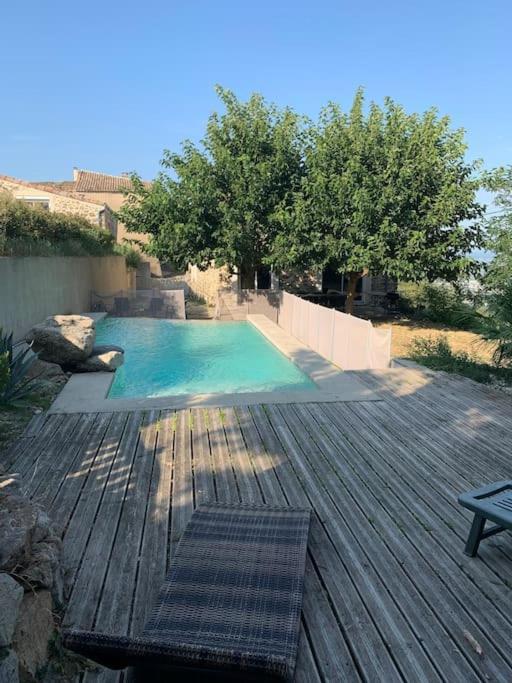 Villa Spacieuse -Vue Exceptionnelle- Piscine Saint-Romain-de-Lerps Exteriér fotografie